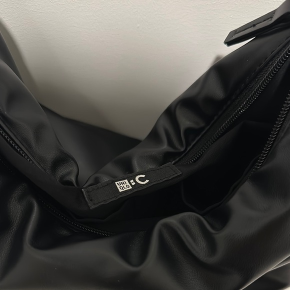 Uniqlo Faux Leather Round Shoulder Bag - Picture 2 of 7